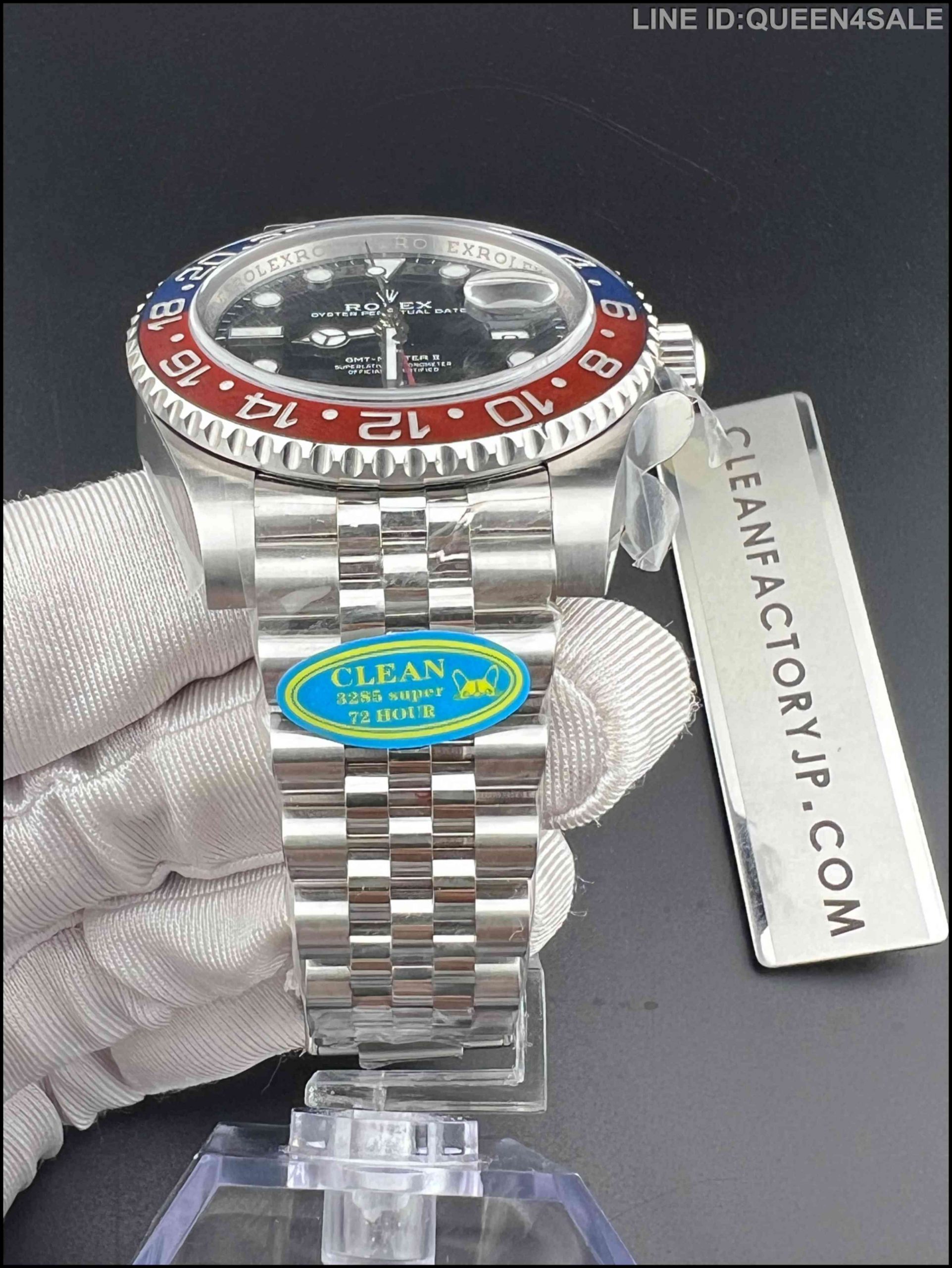 CLEANクリーン工場 ROLEXロレックスGMTマスター Ⅱ40mm 126710BLRO 