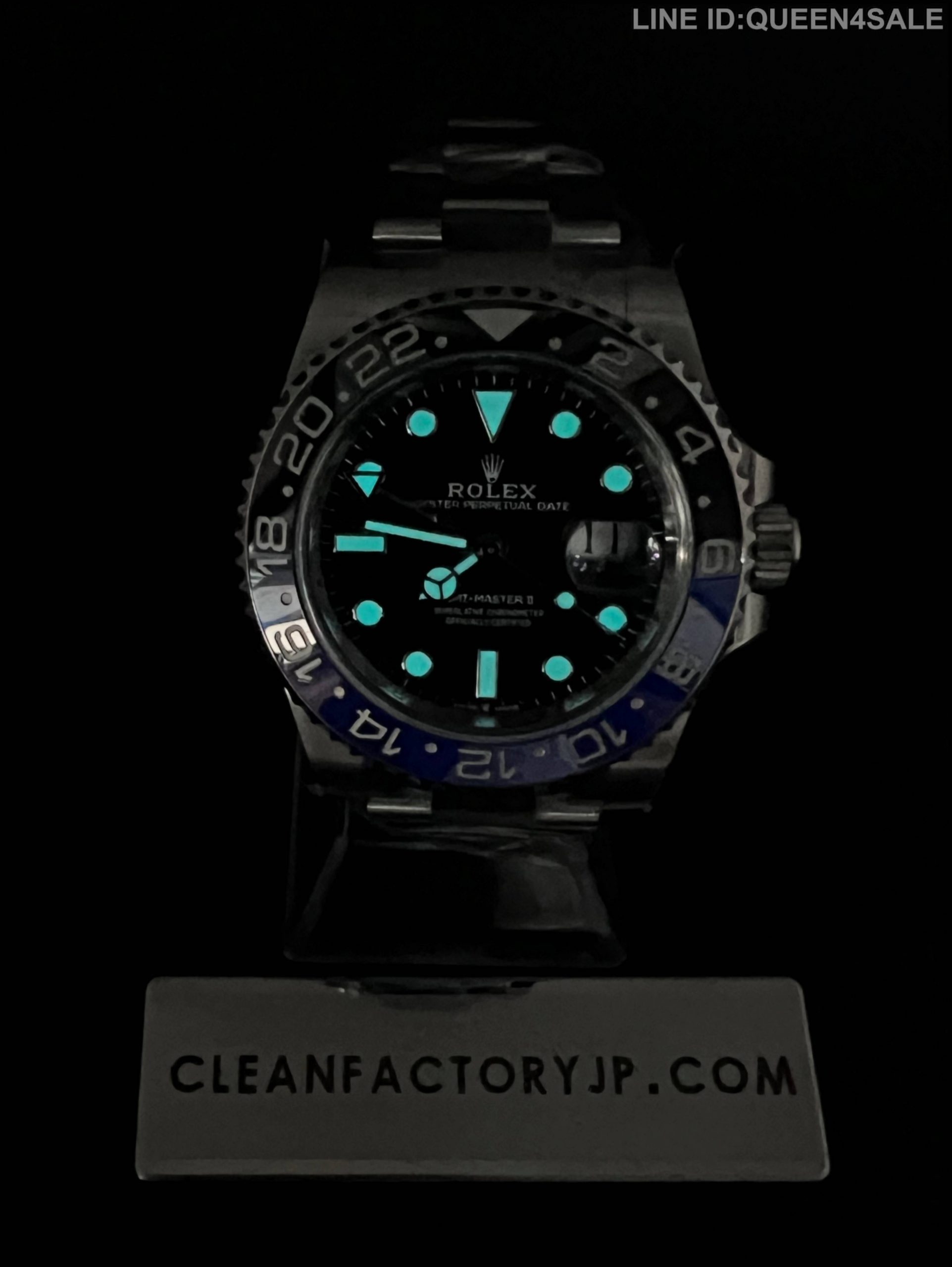 CLEANクリーン工場 ROLEXロレックスGMTマスター Ⅱ 126710BLNR 40mm 