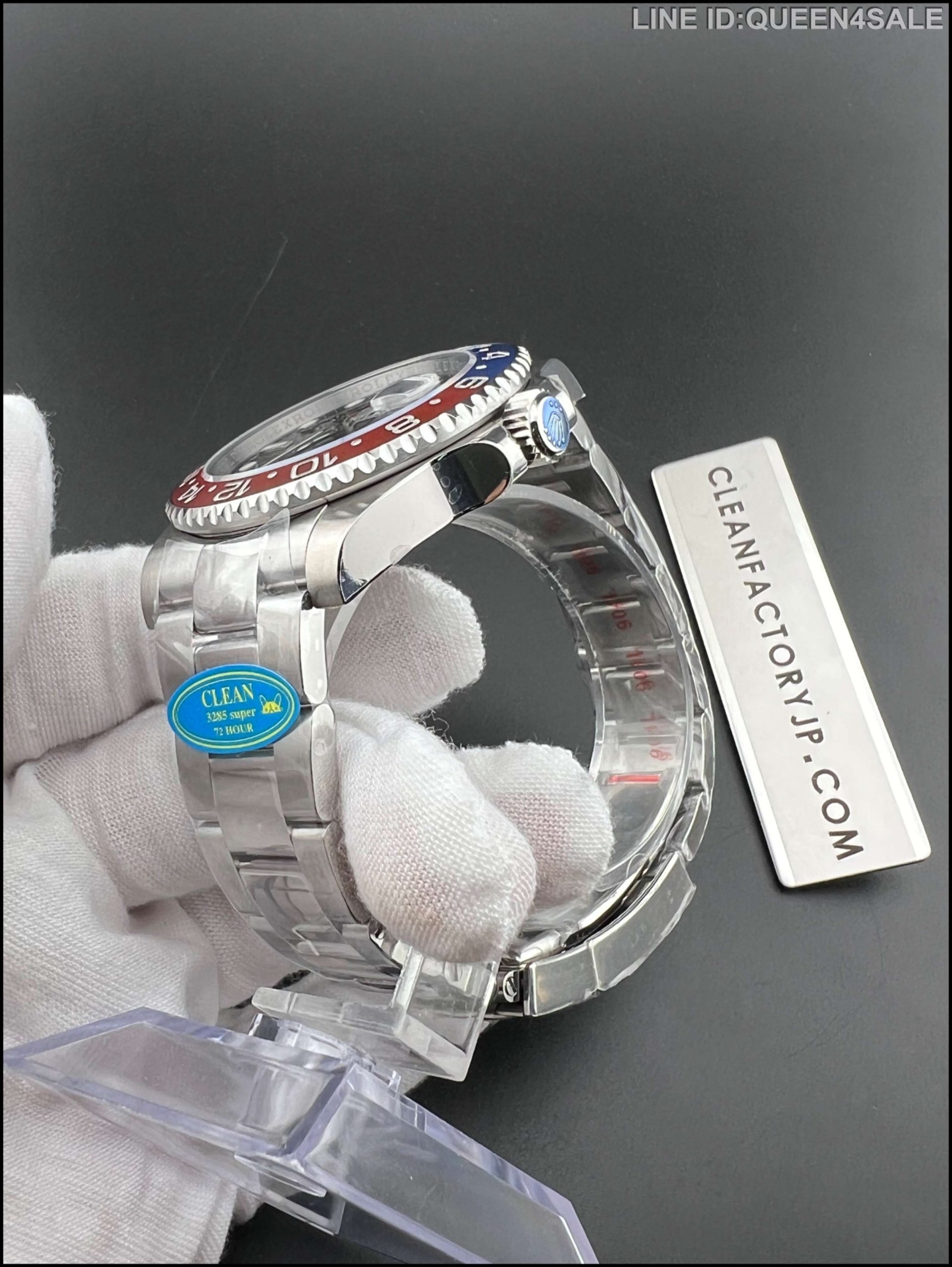CLEANクリーン工場 ROLEXロレックスGMTマスター Ⅱ40mm 126710BLRO 