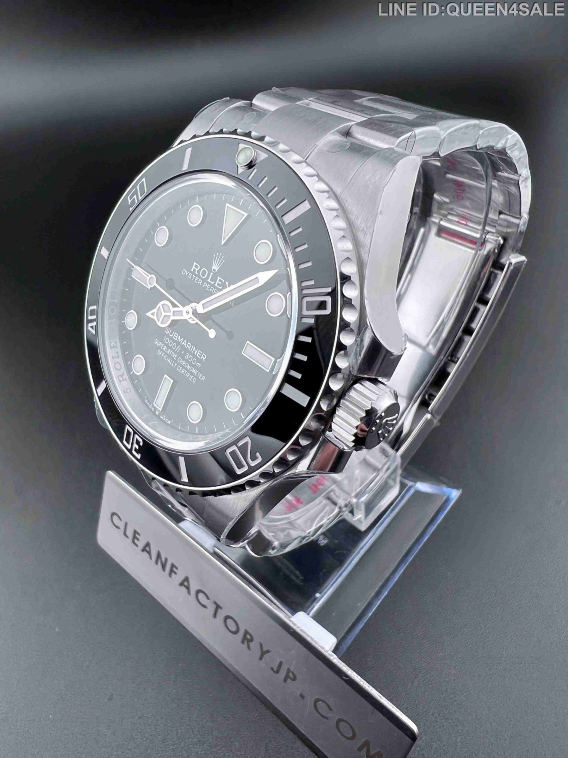 CLEANクリーン工場　ROLEXロレックスサブマリーナノンデイト41ｍｍ 124060　ブラック文字盤　1:1級