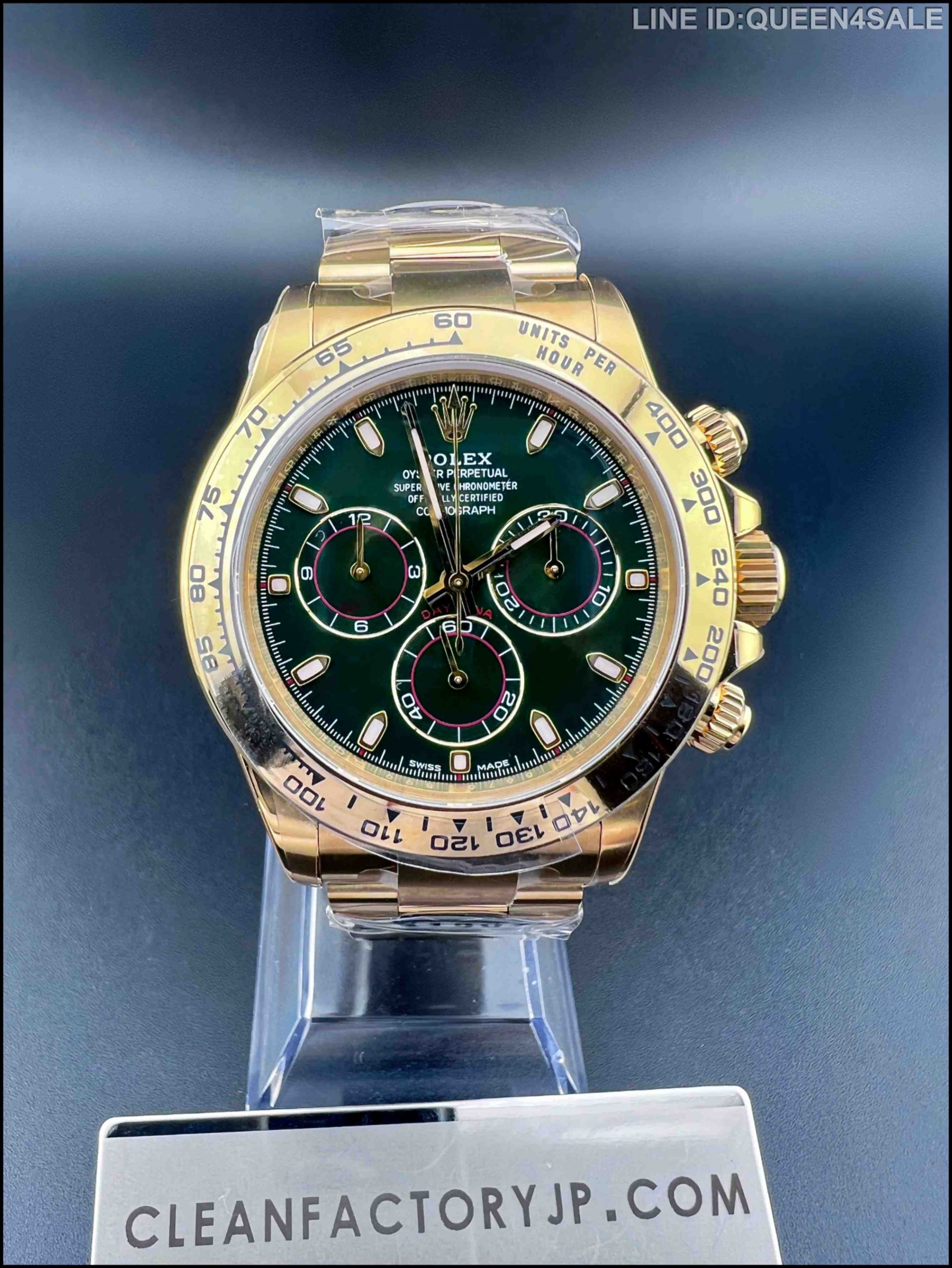 CLEANクリーン工場 ROLEXロレックス デイトナ116508 イエロー 