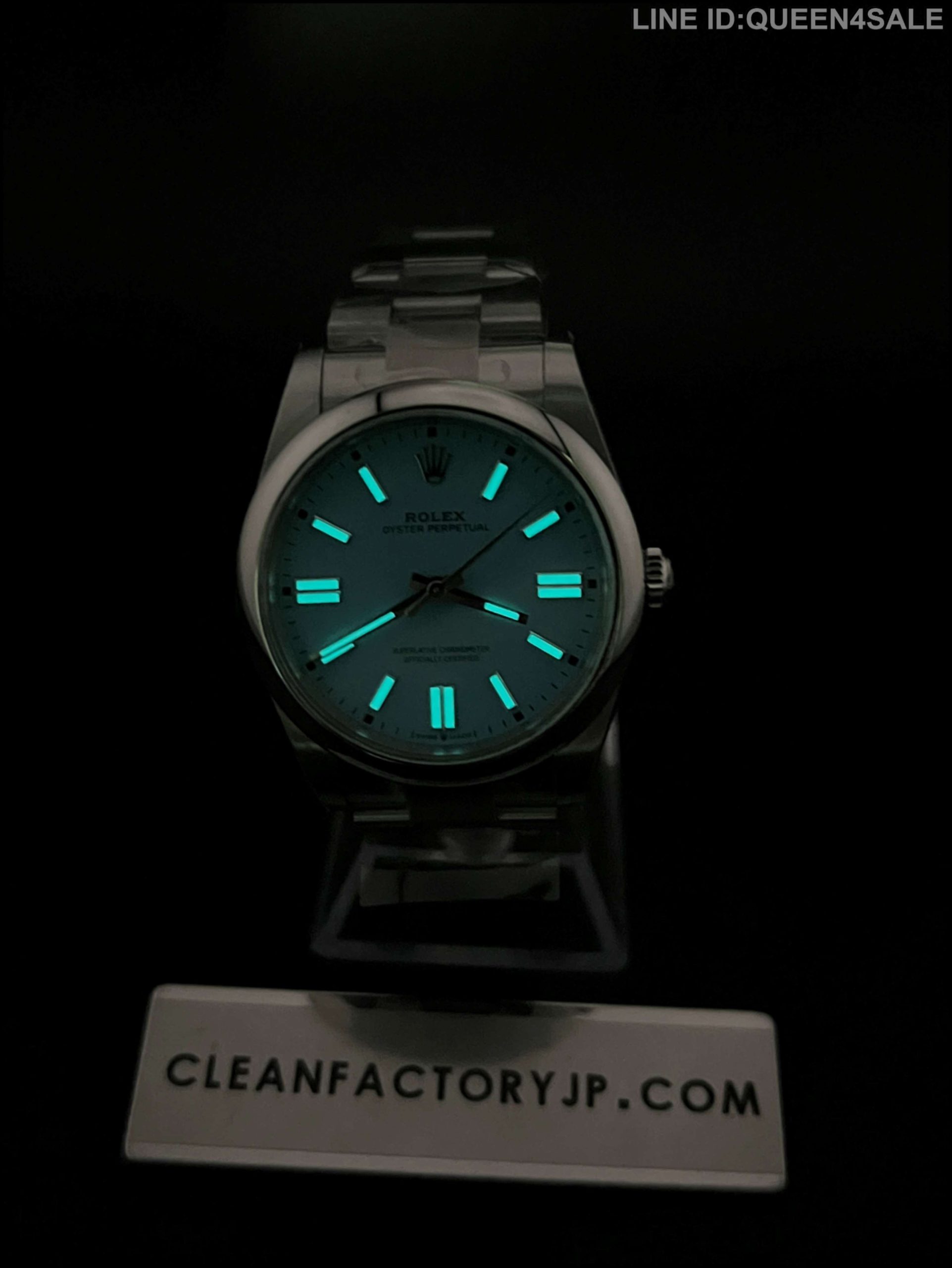 CLEANクリーン工場 ROLEXロレックス オイスターパーペチュアル124300  