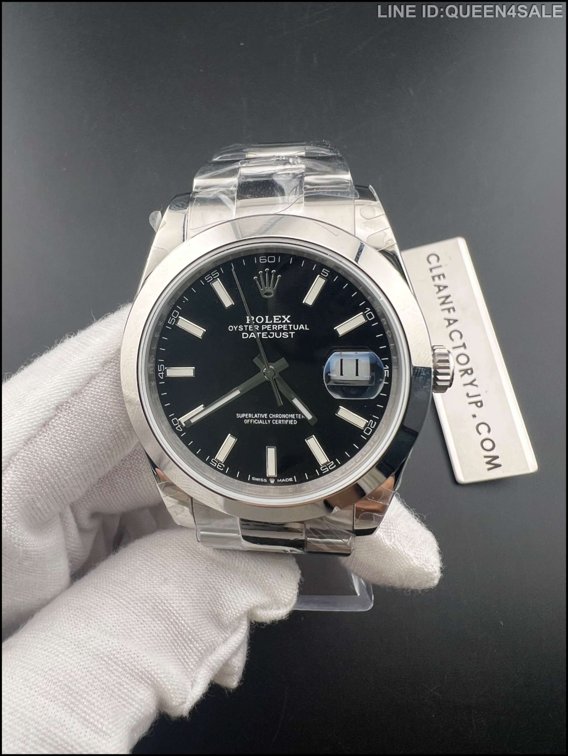 CLEANクリーン工場 ROLEXロレックスデイトジャスト126300 41mm 