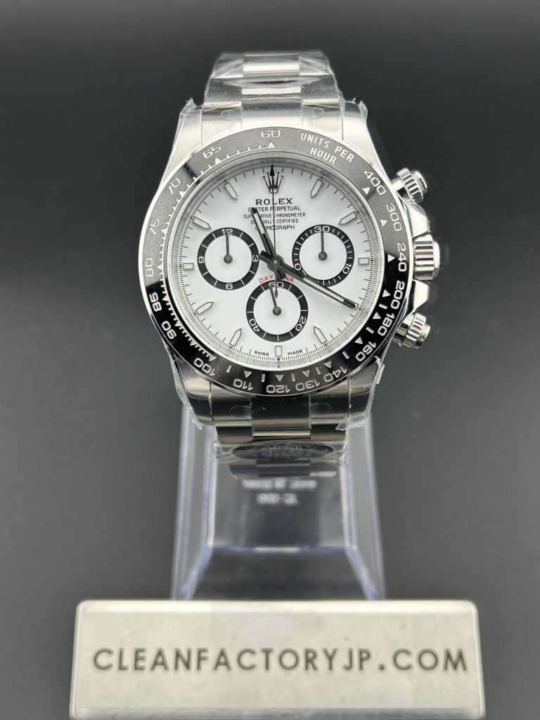 CLEANクリーン工場 ROLEXロレックス デイトナ126500LN ホワイトパンダ文字盤 cal.4131 1:1精度 -  CLEAN工場公式サイト！最高技術のＮ品腕時計！