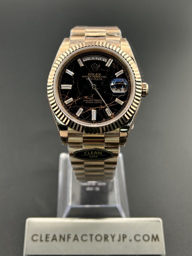 CLEANクリーン工場 ROLEXロレックスデイデイト エバーローズ