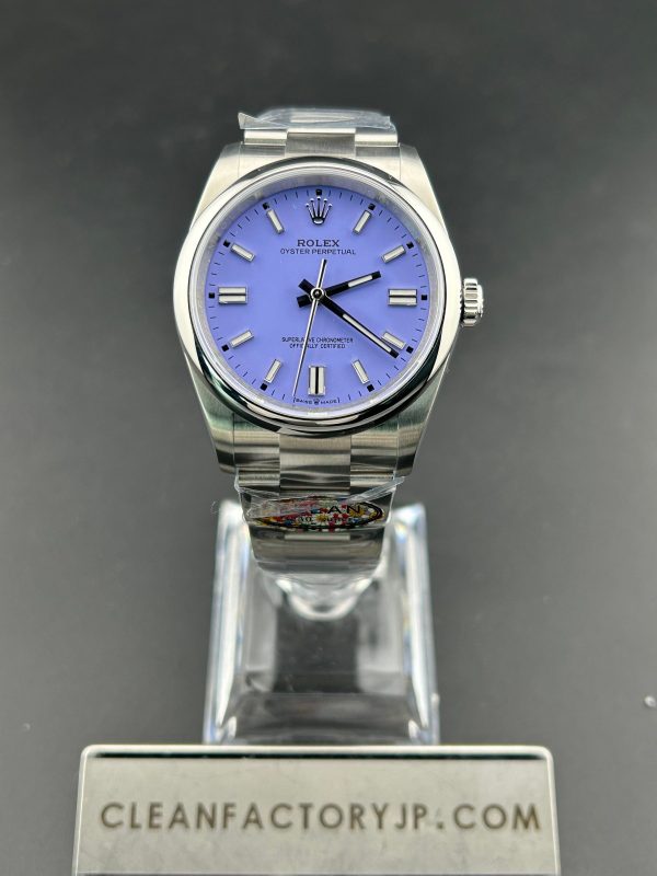 CLEANクリーン工場　ROLEXロレックス　オイスターパーペチュアル126000　36mm 　ラベンダー文字盤　オイスタースチール　1：1精度