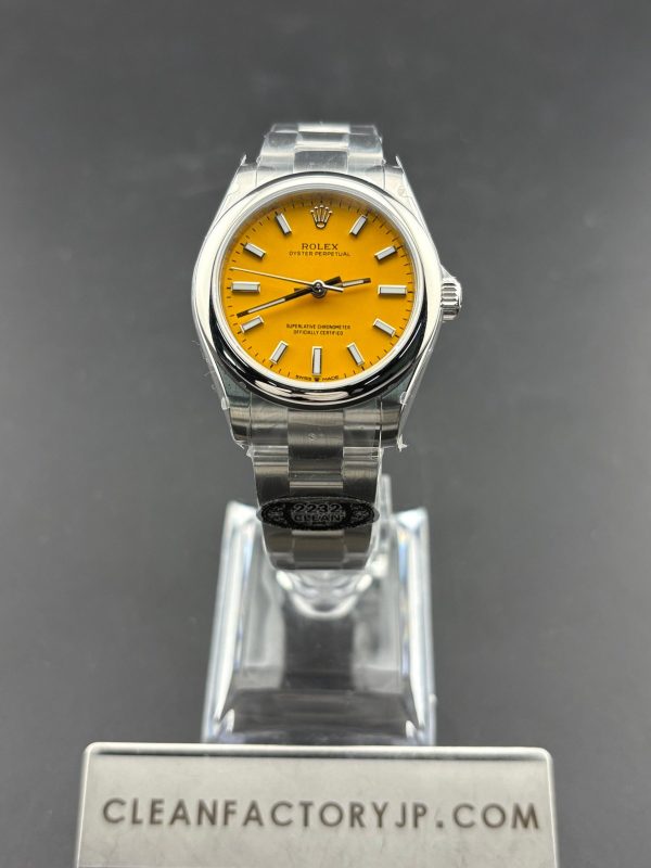 CLEANクリーン工場　ROLEXロレックス　オイスターパーペチュアル277200　レディース31mm 　イエロー　オイスタースチール　1：1精度