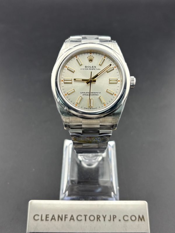CLEANクリーン工場　ROLEXロレックス　オイスターパーペチュアル124300　41mm 　シルバー　オイスタースチール　1：1精度