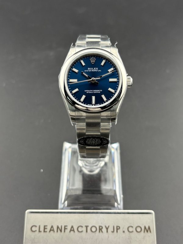 CLEANクリーン工場　ROLEXロレックス　オイスターパーペチュアル277200　レディース31mm ブルー　オイスタースチール　1：1精度