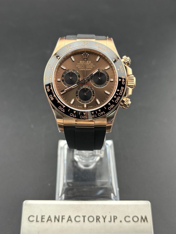 CLEANクリーン工場  ROLEXロレックス デイトナ126515LN ローズゴールド　ブラウン文字盤　cal.4131 1:1精度
